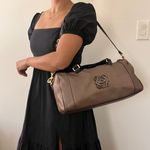 Loewe Fusta 2 Way Brown Leather Shoulder Bag Photo 1
