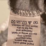 J.Crew  Grey White Circle Eyelit Crochet Top XXS Photo 8