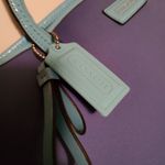 Coach NWT Blue Neoprene Tote Bag Photo 2