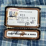 60s Jack Nicklaus HART SCHAFFNER MARX blue plaid polyester golf pants NWT 33x36 Size M Photo 6