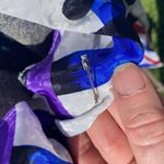 Vintage Umba for Piat 80s Office Wear Tie Neck Ribbed Cuff and Waist Blouse White Size 10 Photo 3