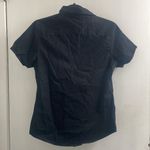 Port Authority  black button down, central market H-E-B women’s shirt; size XS Photo 1