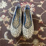 Rothy’s Stylish Leopard Print Women's Flats Black Size 9.5 Photo 1