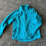 Duluth Trading Company Co. Fleece jacket turquoise blue full zip Photo 1