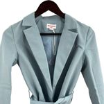 Urban Threads Petite Blue Tie Waist Blazer Size 6P New Photo 1