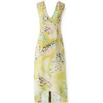 Anthropologie Leifsdottir Shell Silk Butterfly Wing Dress Photo 1
