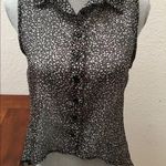 Brandy Melville  black sheer top small medium Excellent Condition Y2K Photo 0