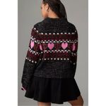 Anthropologie Pilcro Peace Love Icon Zip-Up Sweater Photo 1