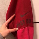 Nike  Grey Pink & Red Quarterzip Photo 4
