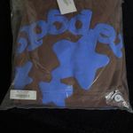 Spyder Blue n Brown  Hoodie  Photo 4