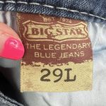 Big star 29 29L Maddie Boot Cut Jeans Blue Denim Western Cowgirl Low Rise HEMMED Photo 6