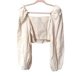 & Other Stories & OTHER STORIES Statement Sleeve Corset Crop Top NWT Sz4 Photo 2