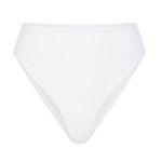 SKIMS Signature Swim Mid Waist Bottom Snow Small Photo 0