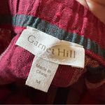 Garnet Hill Striped Easy Linen Pull-On Skirt Size Medium Photo 4