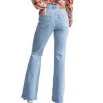Levi's Levi’s 70’s High Rise Flare Jeans in You and I Light Wash Photo 4