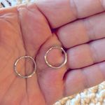 Dainty Silver Hoops Photo 0
