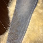 Soft Surroundings  stone washed bronze studded cropped denim sz 14 Photo 1