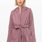 Lululemon New Moves Jacket Misty Mocha nylon purple jacket. Size 6 Photo 0