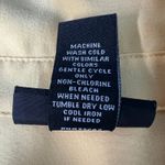 Maggie Barnes Button Front Top Womens 4X Butter Yellow Mature Casual Workwear Photo 9