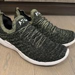 APL TechLoom Wave Black/Gold Metallic Mélange Running Shoe Women's Size 10 Photo 1