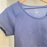 Aerie  Indigo Ribbed Crop Top Photo 1