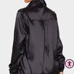 Pretty Little Thing Black Button Down Shirt Photo 1