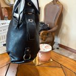 Coach  Soho Black Pebbled Leather Convertible Crossbody Bag. Soft leather Photo 4