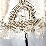Forgotten Grace  blouse boho crochet cream L Photo 3