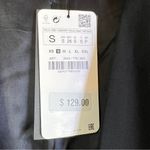 ZARA  Woman USA Small lined Open Front Jacket with Faux Pockets & Bell Sleeves Photo 5