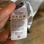 Dolls Kill Avid love silver lace satin sexy semi sheer, mini lingerie baby doll slip M Photo 7