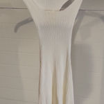 Free People  Intimately Ivory T-Back Crop Muscle Cami Tank Top Size S Photo 0