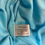 Boston Proper  Teal One-Shoulder Dress Photo 5