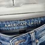 American Eagle  Distressed Stretch Mom Jean Ankle Length Size 2 EUC T2586 Photo 5