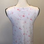 Body Touch white floral lace pleated button down nightgown Photo 6