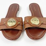 Tommy Hilfiger Medallion Slide Sandals Photo 6