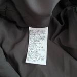 Mikael Aghal Pleated Printed Black Long Sleeve Crepe de Chine Maxi Dress Size 6 Photo 9