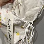 For Love & Lemons  Cilia Shirred Mini Dress Milkmaid Coquette Floral NWT XS Photo 8