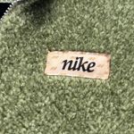 Nike  therma-fit green Sherpa quarter zip sweatshirt XS Photo 3