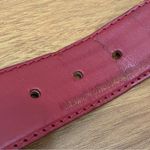 Vintage MILOR 11612 Burgundy Genuine Leather Brass Photo 9