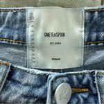 One Teaspoon  Women’s Denim Cutoff Distressed Shorts Size 23/000 Photo 2