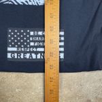 NWT Roots of Fight Rosa Parks Crop Graphic Tee Women's Small Black Made in USA Photo 8