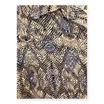 Arizona Jeans Arizona Jean Co Snakeskin Tie Front Button Shirt | M Y2K Grunge Western Top Photo 2