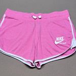 Nike  Women's Sport Shorts in Pink with White Accents Photo 0
