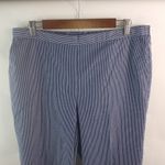 Alfred Dunner  16 Navy White Striped Pants Photo 5