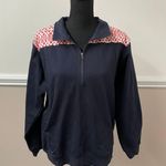 Simply Southern NWT  Pullover in Vine-Navy Photo 0
