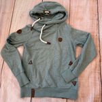 Naketano  womens hoodie Size Medium olive green Brave New World Photo 1
