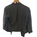 Ella Moss Ella‎ Moss Womens S Open Front Blazer Army Olive Green Photo 3