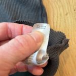 Aerie Tank Cropped Muscle Tee Grey Size Large Photo 5