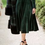 Antonio Melani  x Nicola Bathie Velvet Rose Navy Blue Platform Heels Pumps Ankle Strap-7M Photo 2