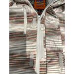 Burton  Gore-Tex women's S full zip snowboard hooded striped jacket Photo 7